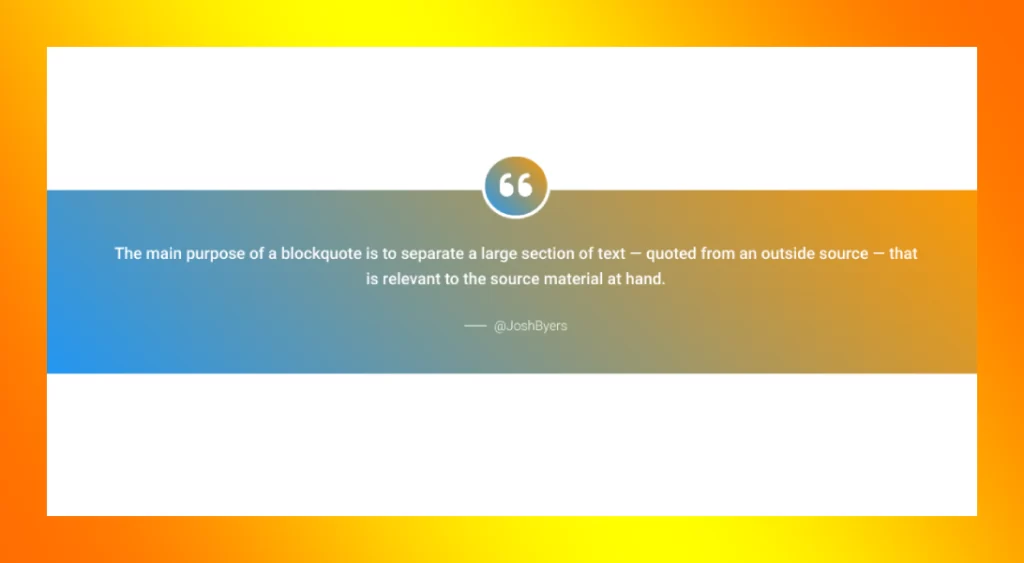 Quote Blockui BlockQuote i – Brickskits
